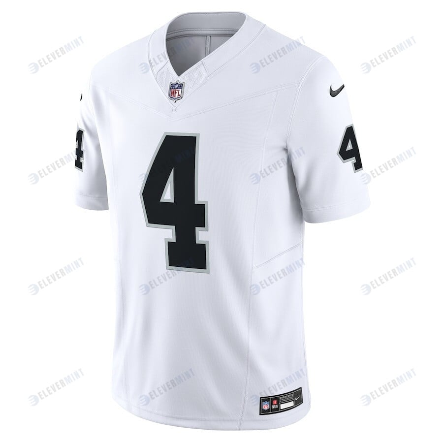 Derek Carr 4 Las Vegas Raiders Vapor F.U.S.E. Limited Jersey - White