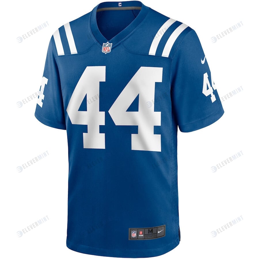 Dallas Clark 44 Indianapolis Colts Men Game Jersey - Royal