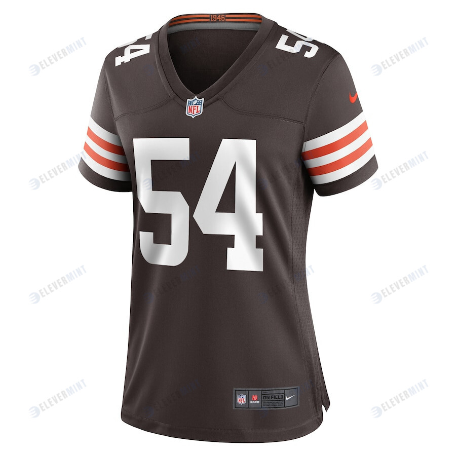 Ogbonnia Okoronkwo 54 Cleveland Browns Women's Game Player Jersey - Brown