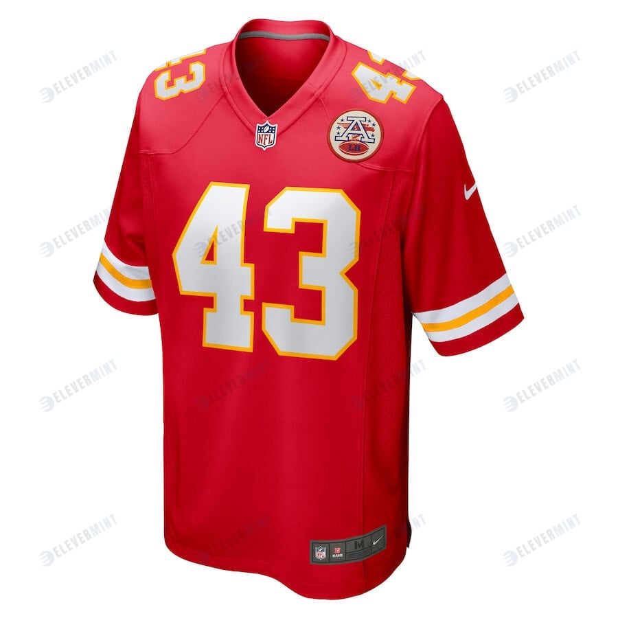 Jack Cochrane Kansas City Chiefs Game Player Jersey - Red