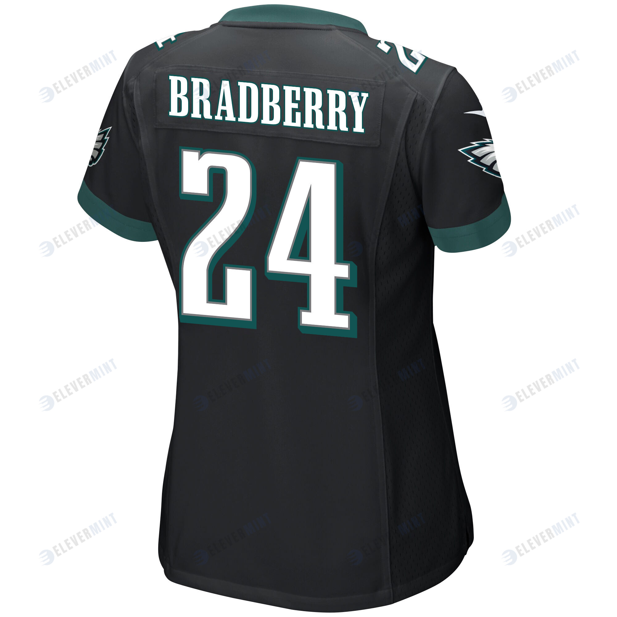 James Bradberry 24 Philadelphia Eagles Super Bowl LVII Champions Women Game Jersey - Black