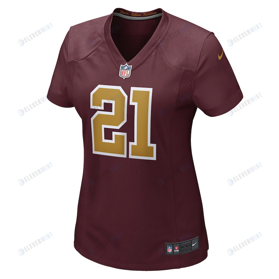 Sean Taylor 21 Washington Commanders Women Football Team Game Retired Alternate Jersey - Burgundy