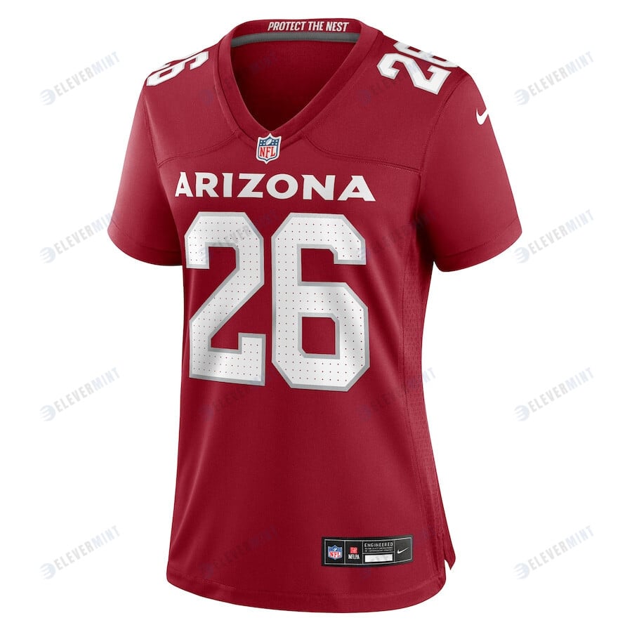 Bobby Price 26 Arizona Cardinals Women Team Game Jersey - Cardinal
