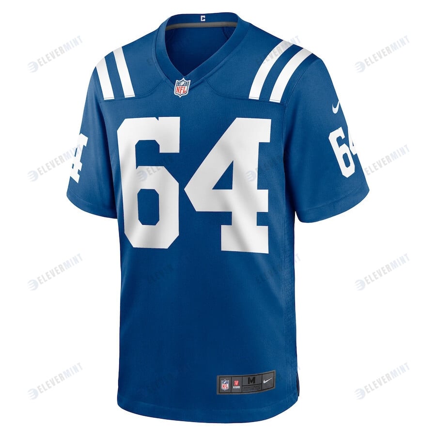 Arlington Hambright 64 Indianapolis Colts Men Game Jersey - Royal