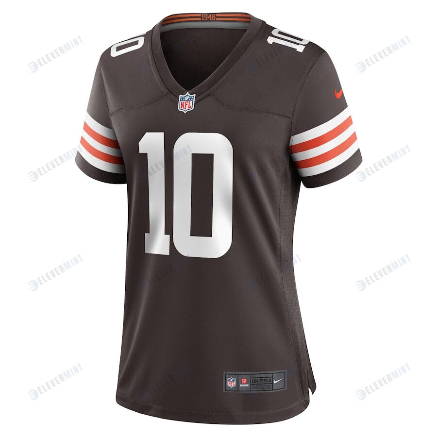 Phillip Walker 10 Cleveland Browns Women Team Game Jersey - Brown