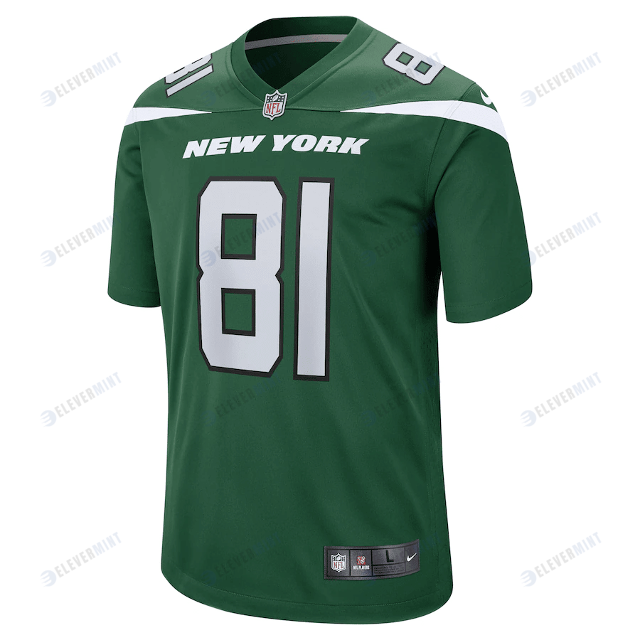 Lawrence Cager New York Jets Team Game Player Jersey - Gotham Green