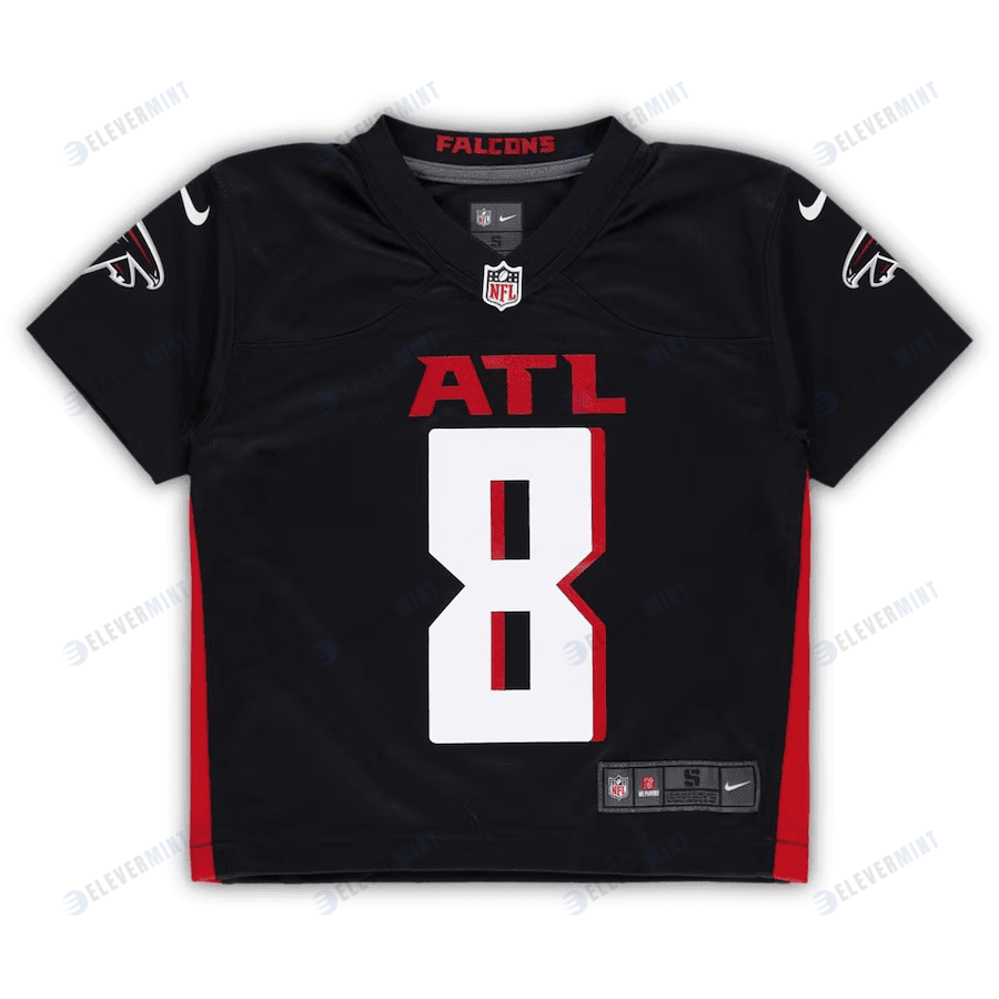 Kyle Pitts 8 Atlanta Falcons Preschool Game Jersey - Black