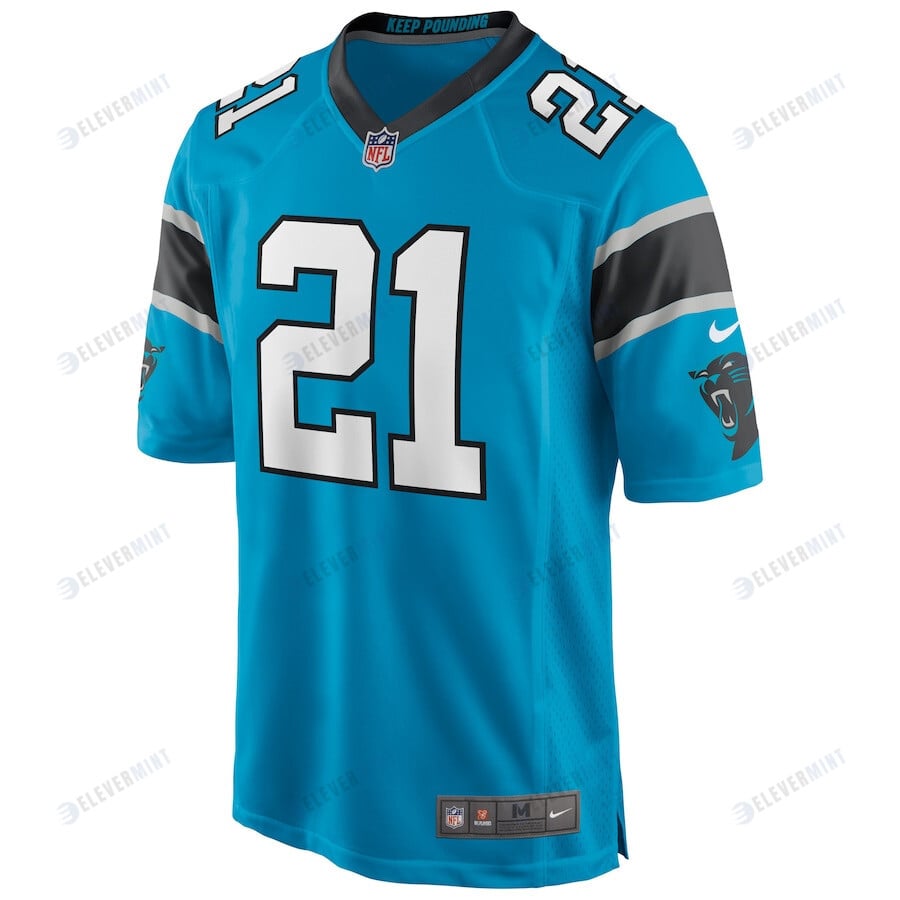Jeremy Chinn 21 Carolina Panthers Men's Game Jersey - Blue