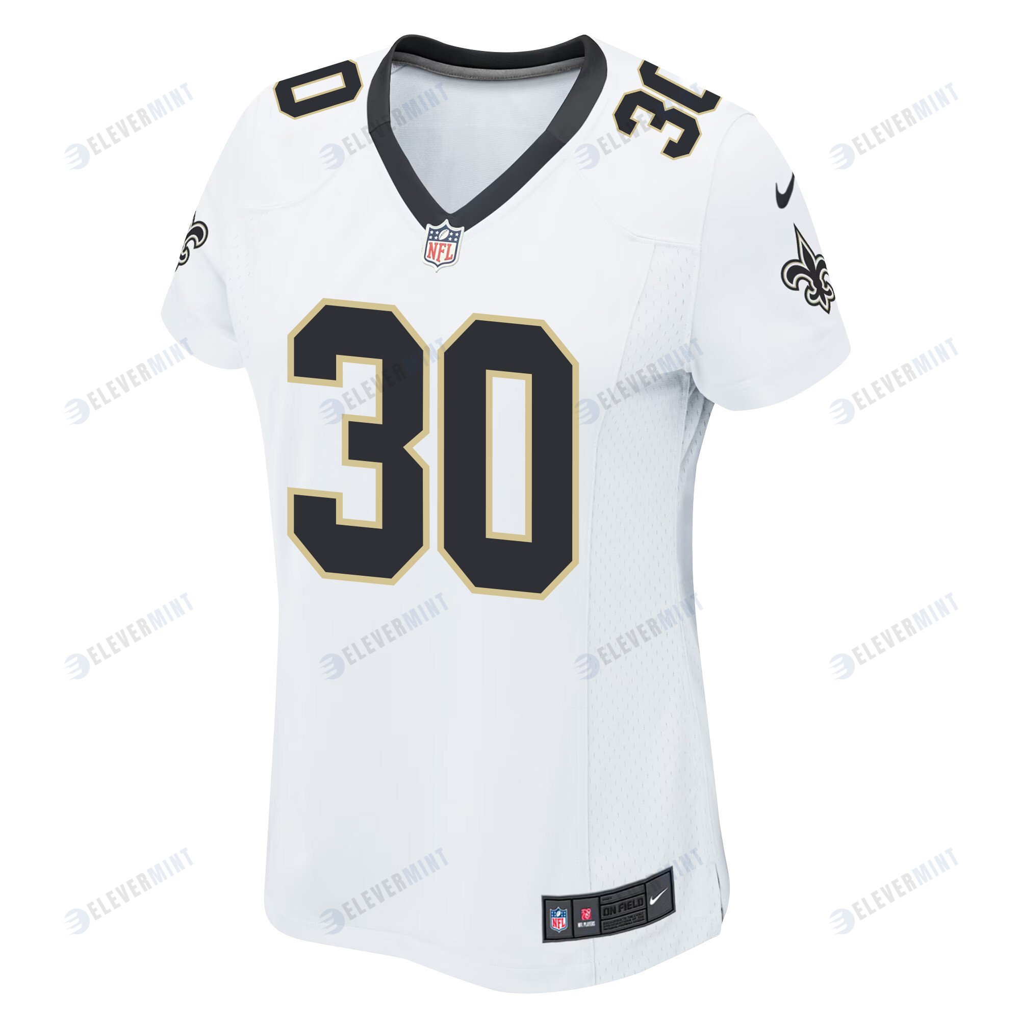 Jamaal Williams 30 New Orleans Saints Women Game Jersey - White