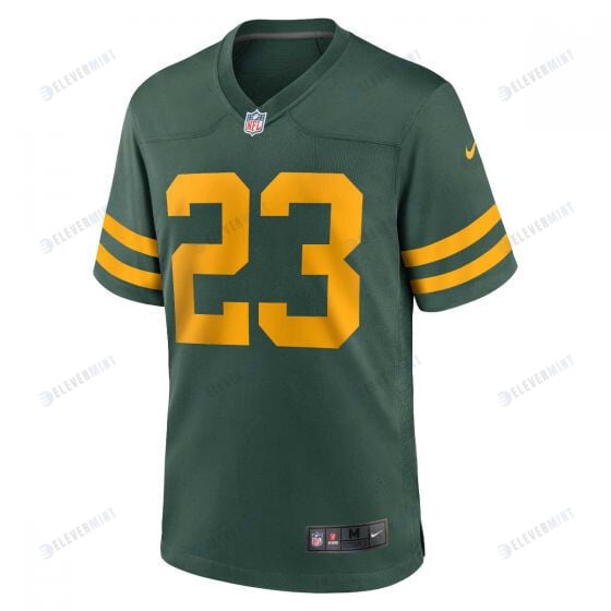 Jaire Alexander 23 Green Bay Packers 50s Classic Men Game Jersey - Green & Gold