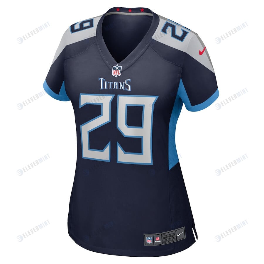 Theo Jackson Tennessee Titans Women's Game Player Jersey - Navy