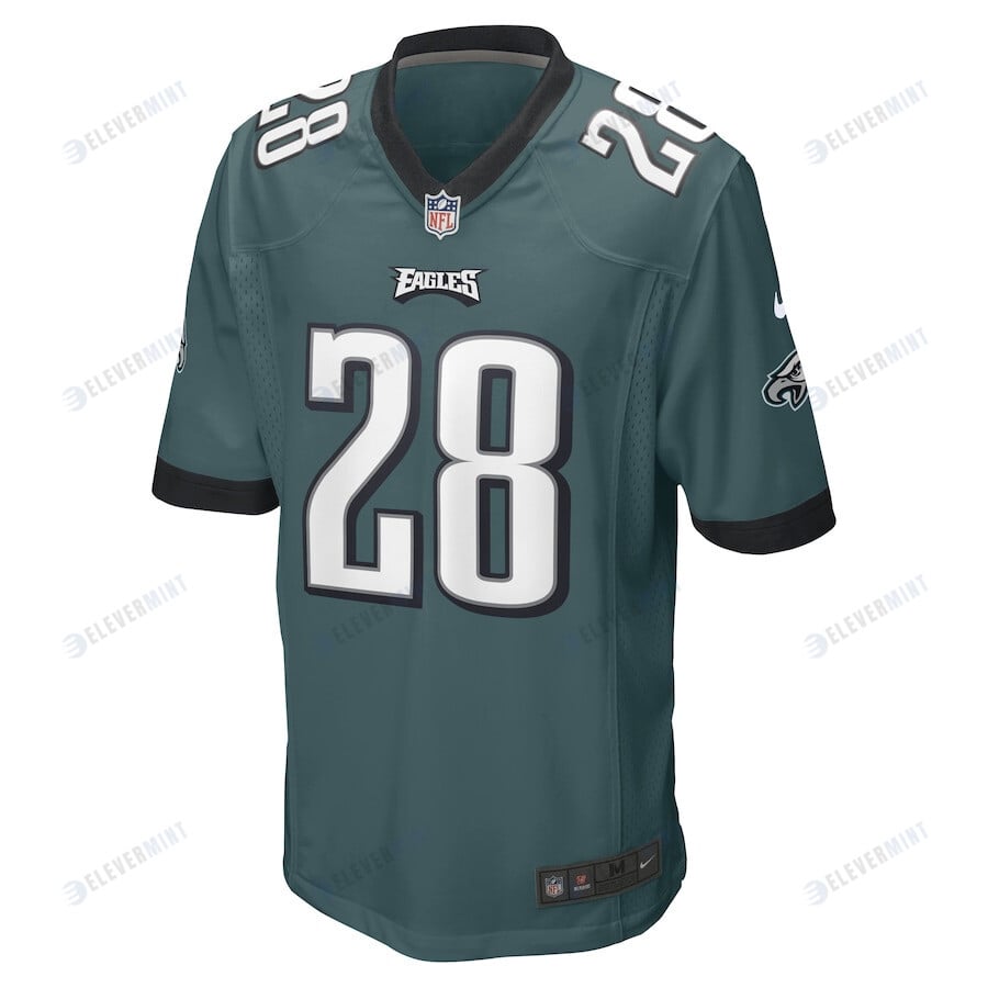 Josh Jobe Philadelphia Eagles Game Player Jersey - Midnight Green