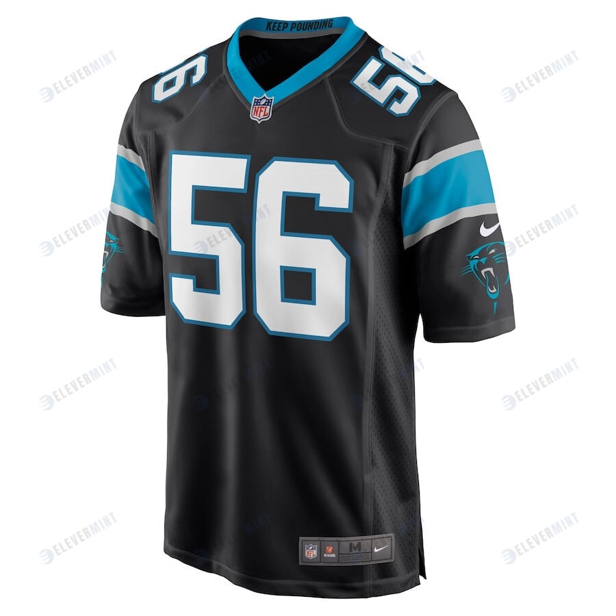 Jermaine Carter 56 Carolina Panthers Men's Game Jersey - Black