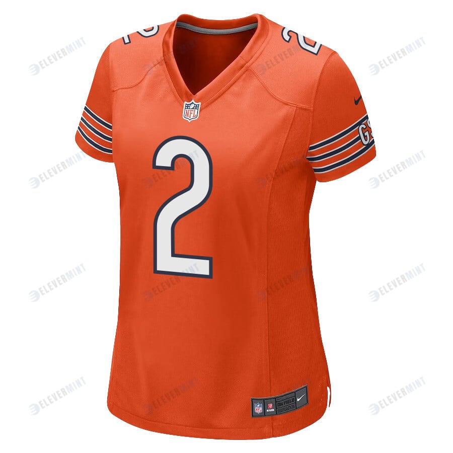 D.J. Moore 2 Chicago Bears Alternate Game Women Jersey - Orange