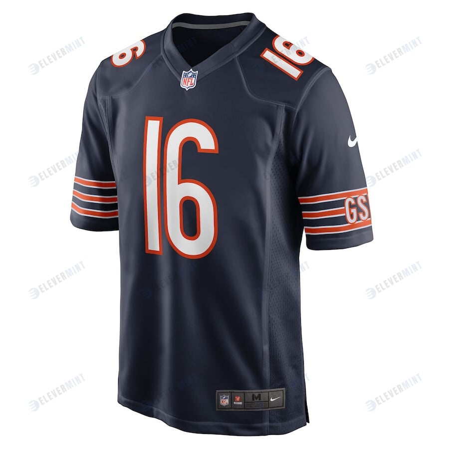 Trenton Gill Chicago Bears Game Player Jersey - Navy
