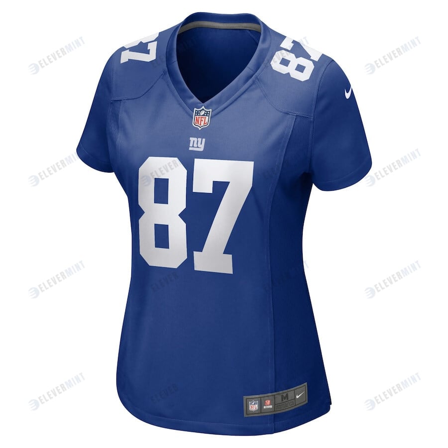 Makai Polk New York Giants Women's Home Game Player Jersey - Royal
