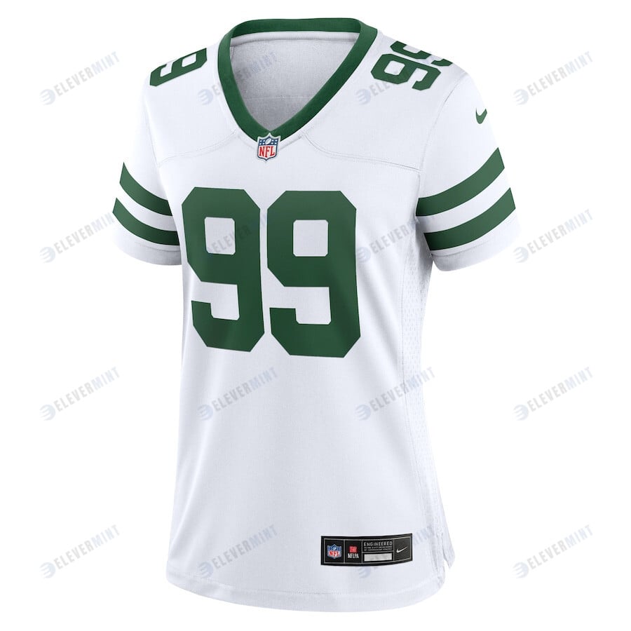 Mark Gastineau 99 New York Jets Women's Player Game Jersey - White