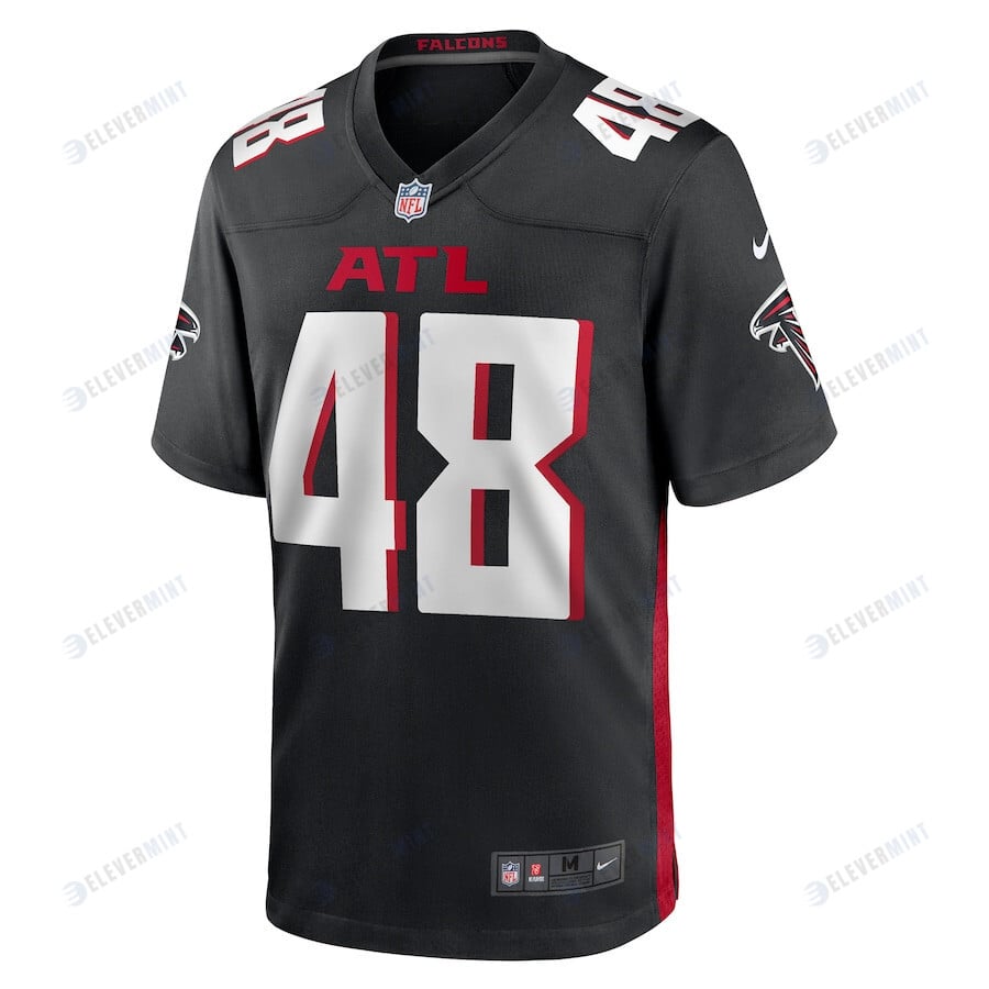 Bud Dupree 48 Atlanta Falcons Men's Game Jersey - Black