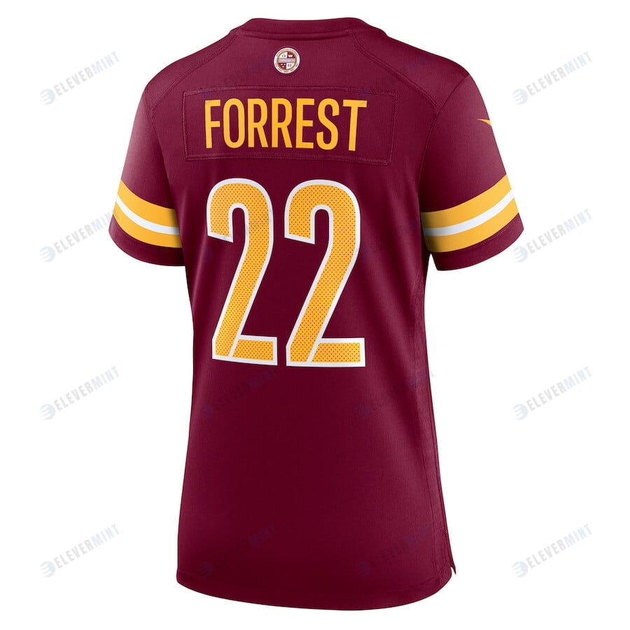 Darrick Forrest Washington Commanders Women's Game Player Jersey - Burgundy