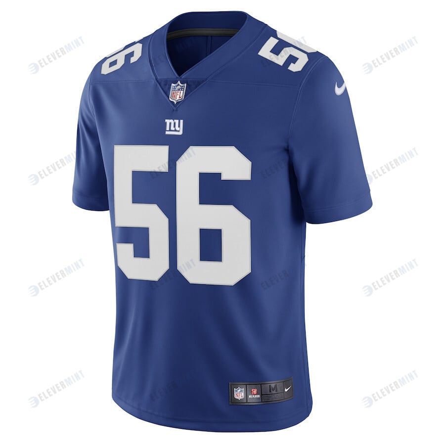 Lawrence Taylor 56 New York Giants Retired Player Limited Jersey - Royal