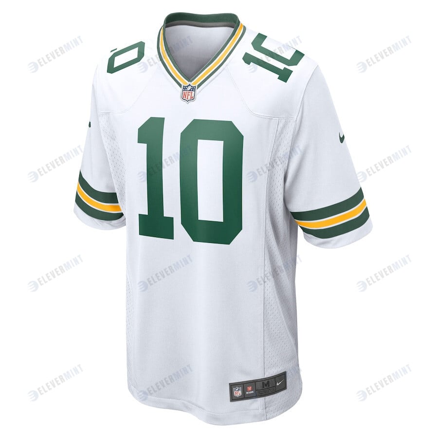 Jordan Love 10 Green Bay Packers Game Men Jersey - White