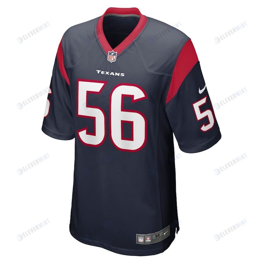 Thomas Booker IV Houston Texans Game Player Jersey - Navy