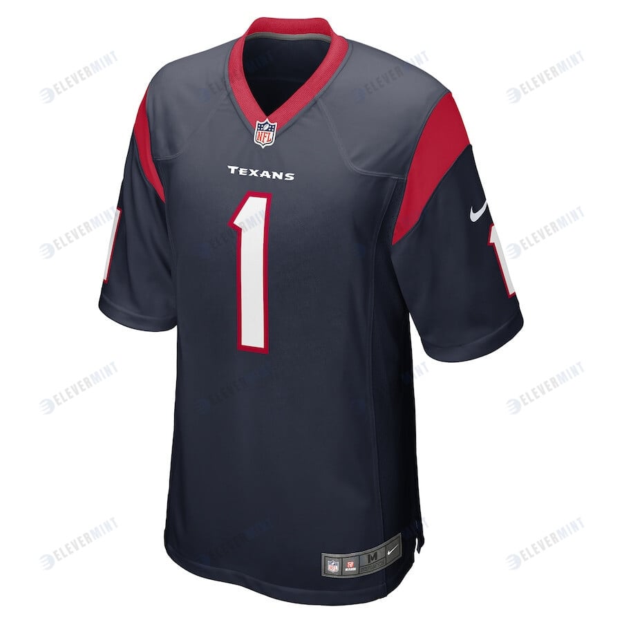 Jimmie Ward 1 Houston Texans Game Player Men Jersey - Navy