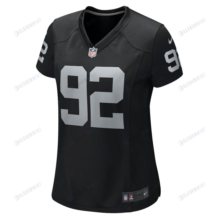 Richard Seymour Las Vegas Raiders Women's Retired Player Game Jersey - Black