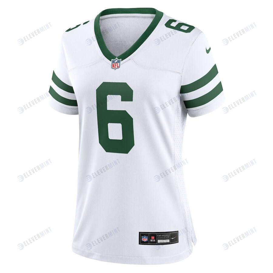Mecole Hardman 6 New York Jets Women's Player Game Jersey - White