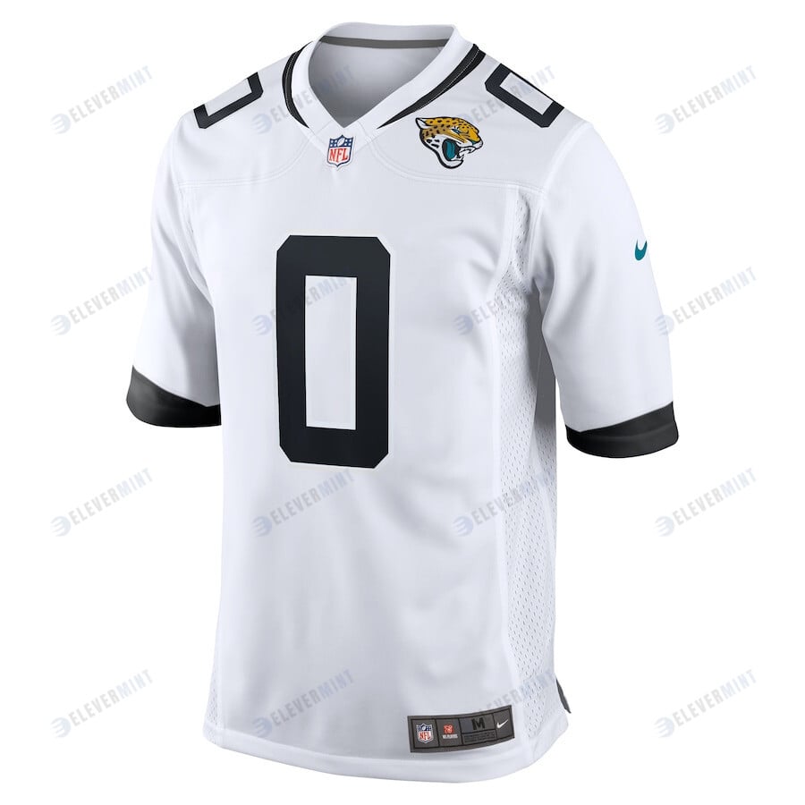 Calvin Ridley 0 Jacksonville Jaguars Men's All Jersey - White