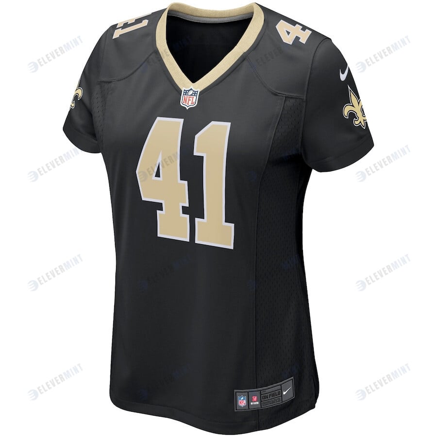 Alvin Kamara 41 New Orleans Saints Women's Game Jersey - Black