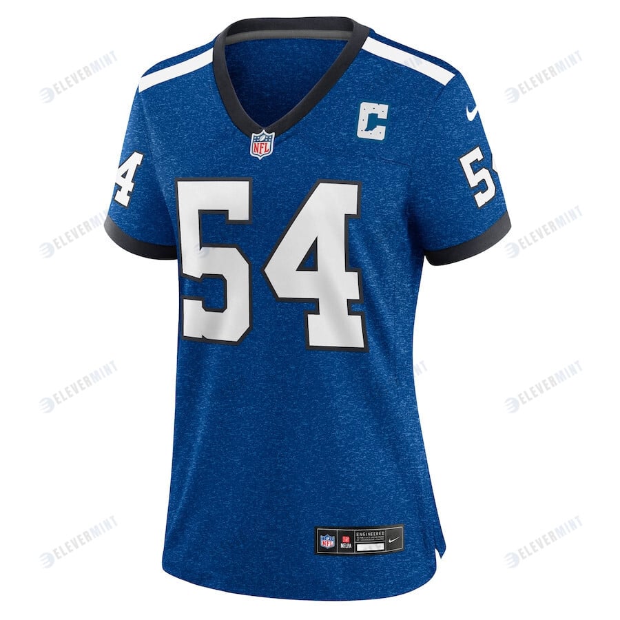 Dayo Odeyingbo 54 Indianapolis Colts Indiana Nights Alternate Game Women Jersey - Royal
