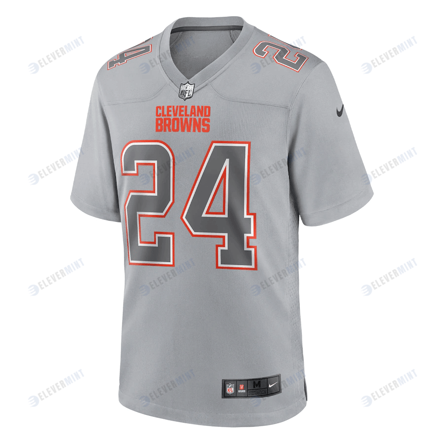 Nick Chubb Cleveland Browns Atmosphere Fashion Game Jersey - Gray