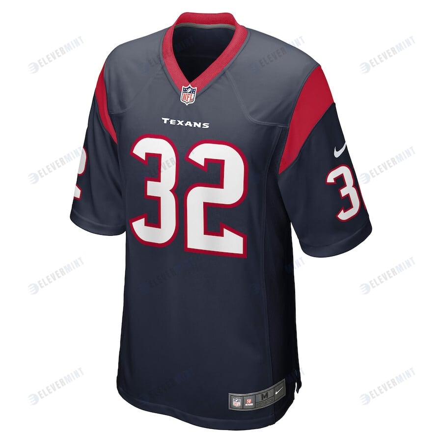 Garret Wallow 32 Houston Texans Men's Game Jersey - Navy