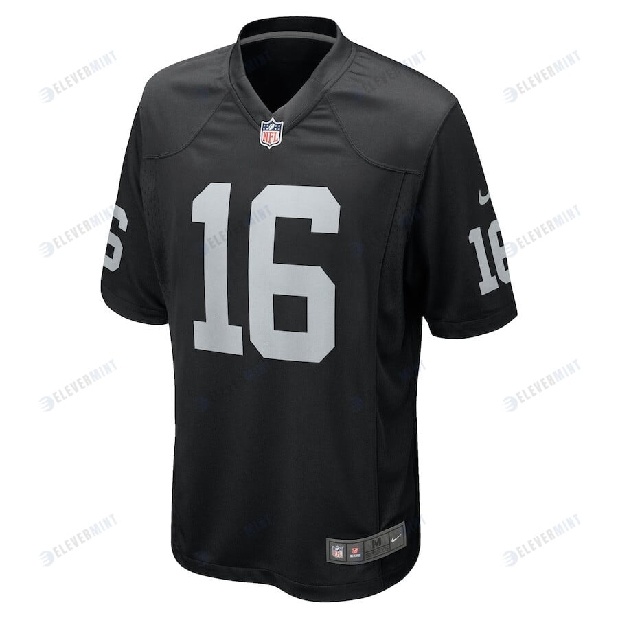 Jakobi Meyers 16 Las Vegas Raiders Game Player Men Jersey - Black
