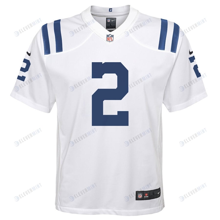 Matt Ryan 2 Indianapolis Colts Youth Away Game Jersey - White