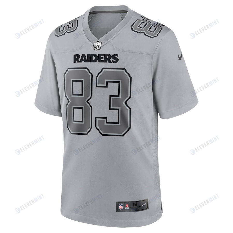 Darren Waller 83 Las Vegas Raiders Atmosphere Fashion Game Jersey - Gray