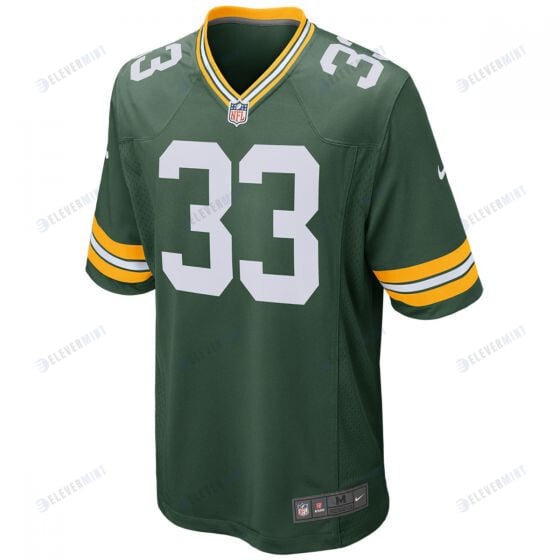 Aaron Jones 33 Green Bay Packers Men Home Game Jersey - Green