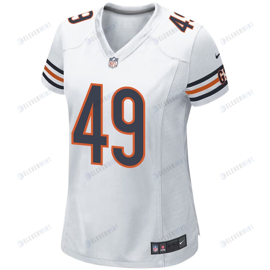 Tremaine Edmunds 49 Chicago Bears Women Game Jersey - White