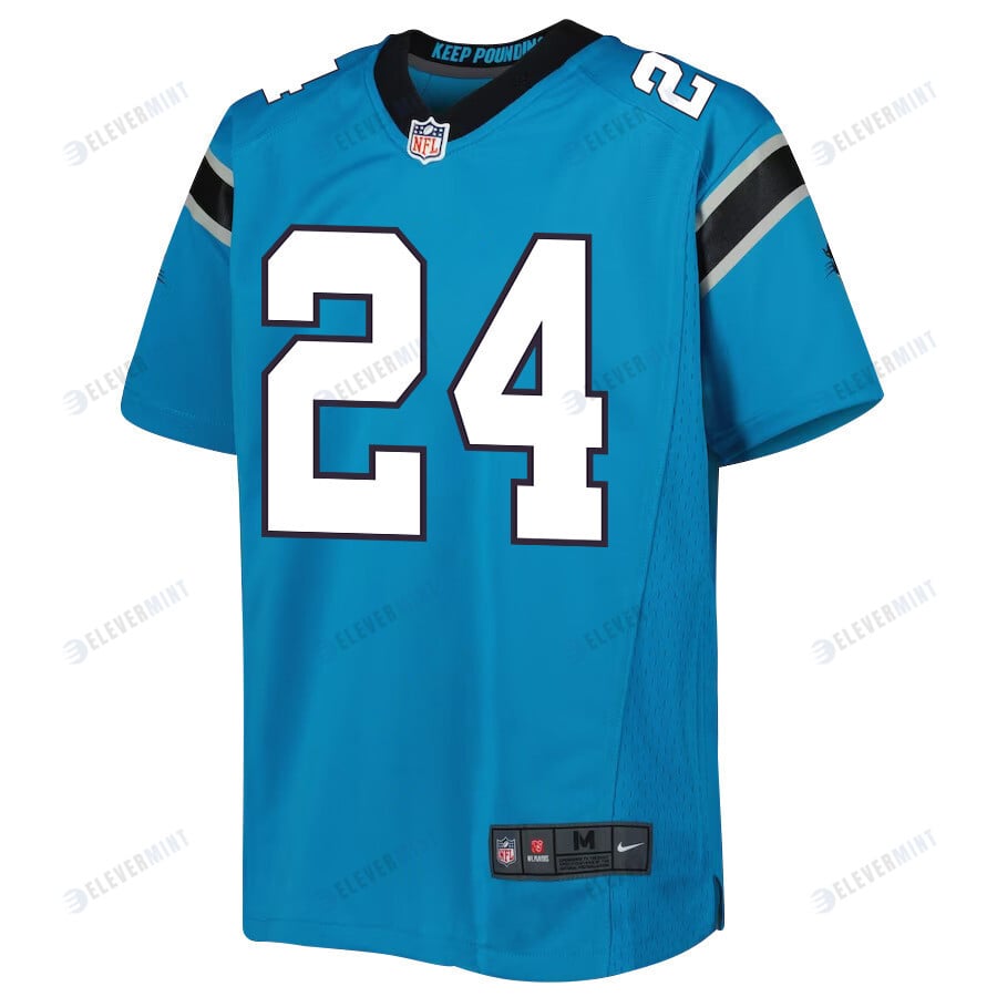 Vonn Bell 24 Carolina Panthers Youth Game Jersey - Blue