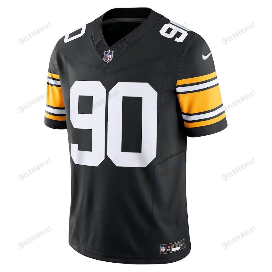 T.J. Watt 90 Pittsburgh Steelers Vapor F.U.S.E. Limited Alternate 1 Jersey - Black