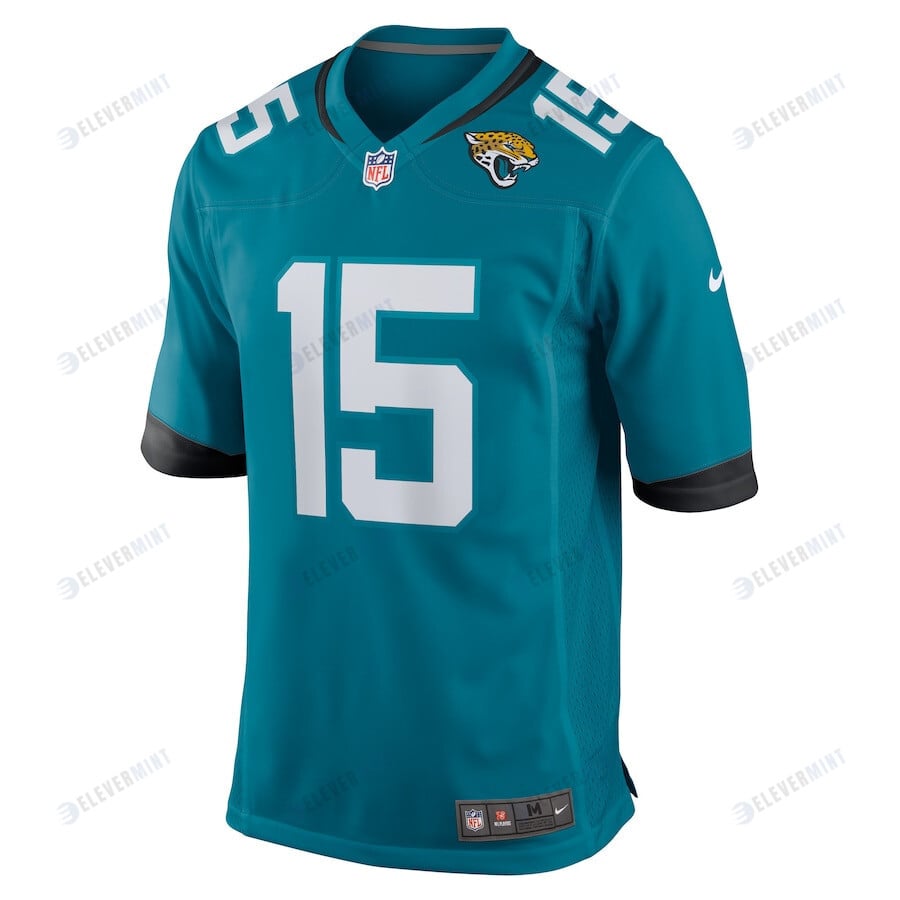 Matthew Wright 15 Jacksonville Jaguars Men's Game Jersey - Teal