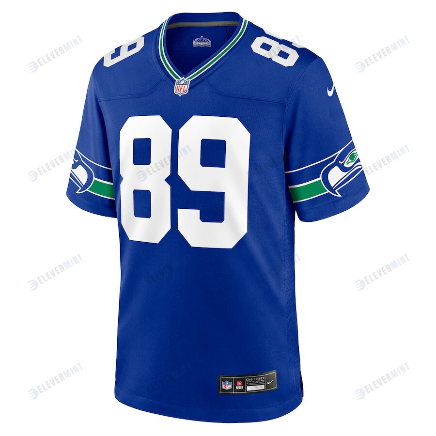 Will Dissly 89 Seattle Seahawks Men Throwback Game Jersey - Royal