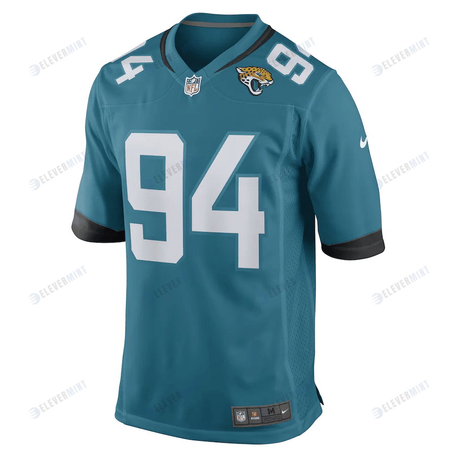 Folorunso Fatukasi Jacksonville Jaguars Game Player Jersey - Teal