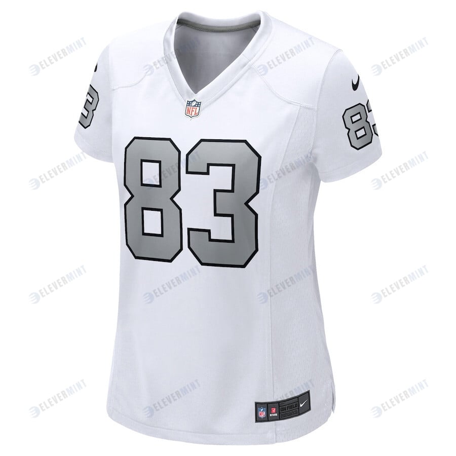 Darren Waller 83 Las Vegas Raiders Women Jersey - White