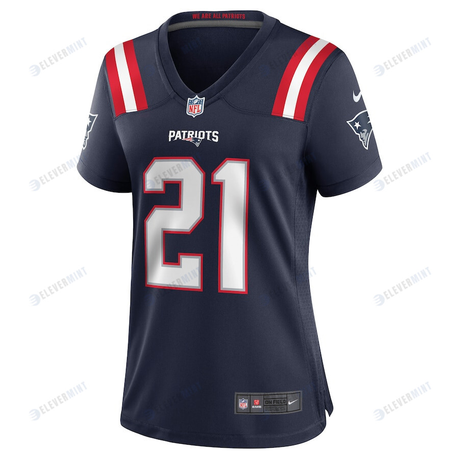 Adrian Phillips 21 New England Patriots Women Game Jersey - Navy