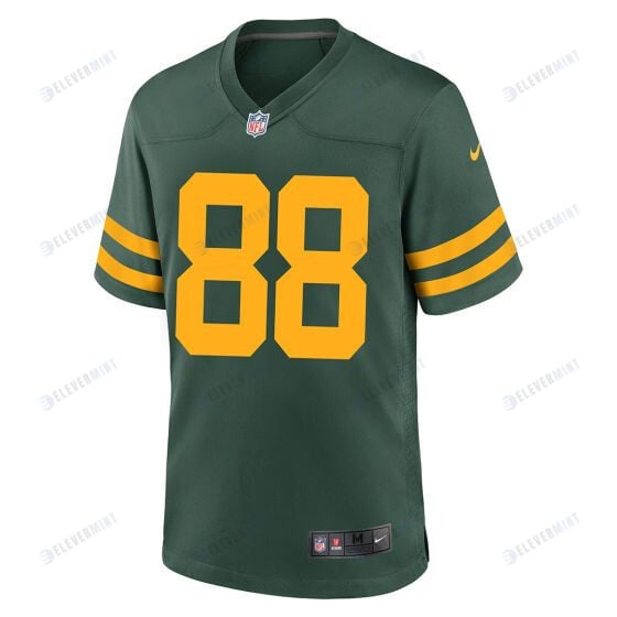 Luke Musgrave 88 Green Bay Packers 50s Classic YOUTH Game Jersey - Green & Gold