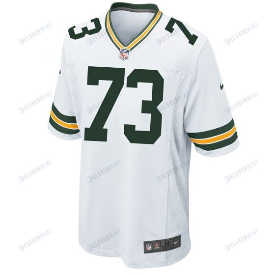 Yosh Nijman 73 Green Bay Packers Men Away Game Jersey - White