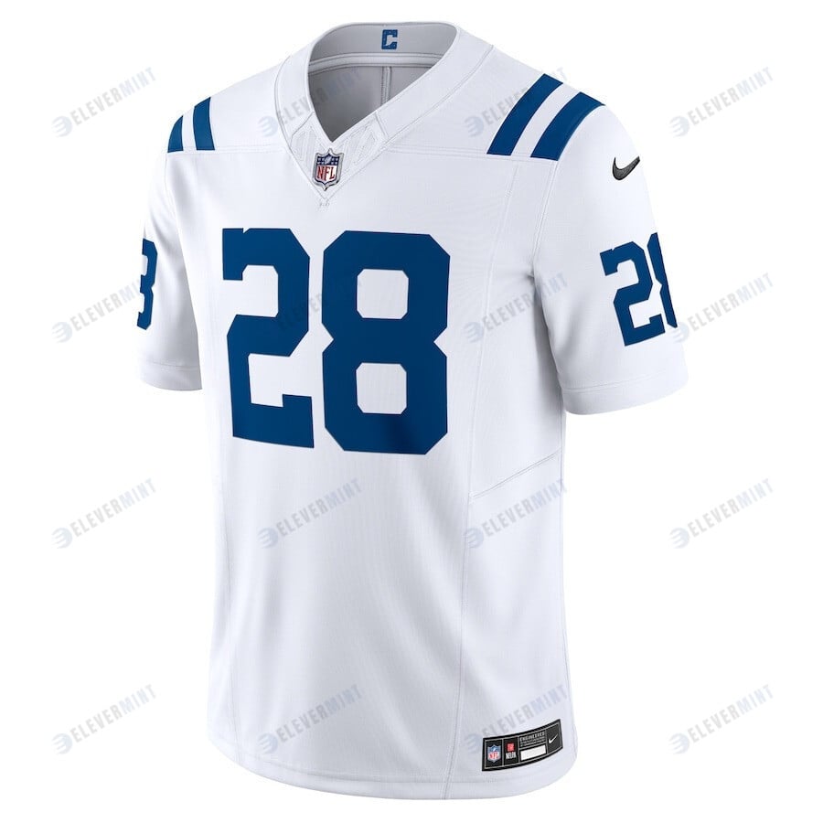 Jonathan Taylor 28 Indianapolis Colts Vapor F.U.S.E. Limited Jersey - White