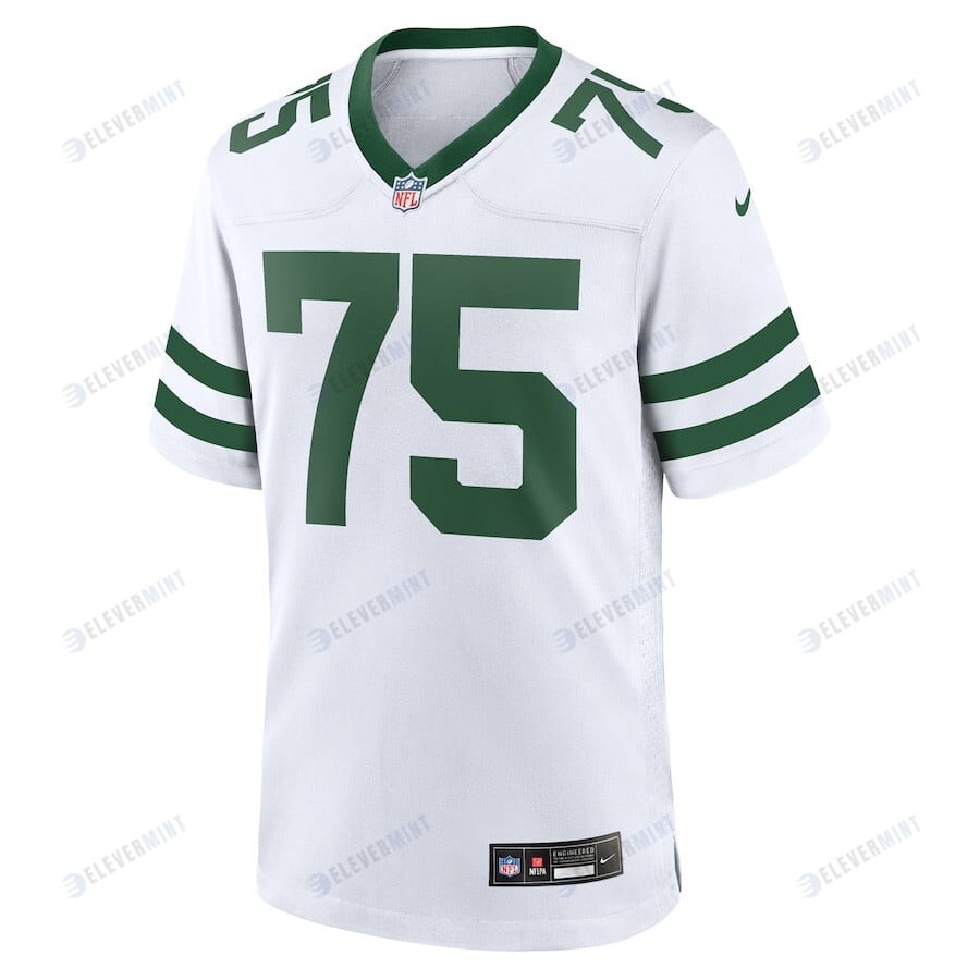 Alijah Vera-Tucker 75 New York Jets Men Legacy Game Jersey - White